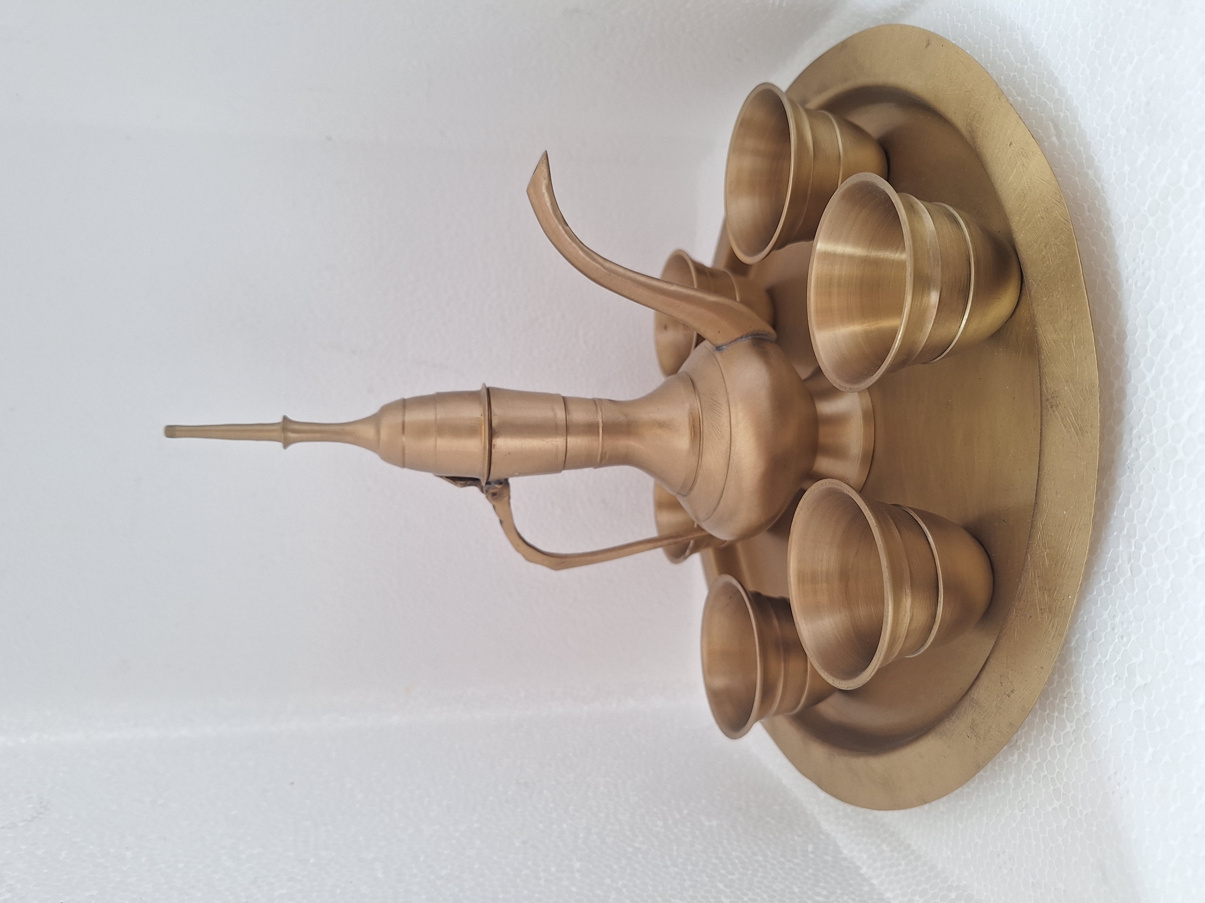 ست کامل قهوه خوری برنجی